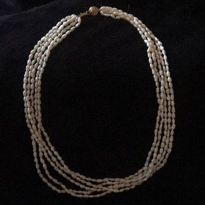 Freshwater pearl necklace